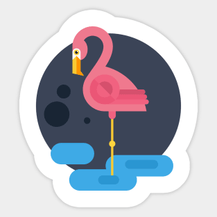 Flamingo Sticker